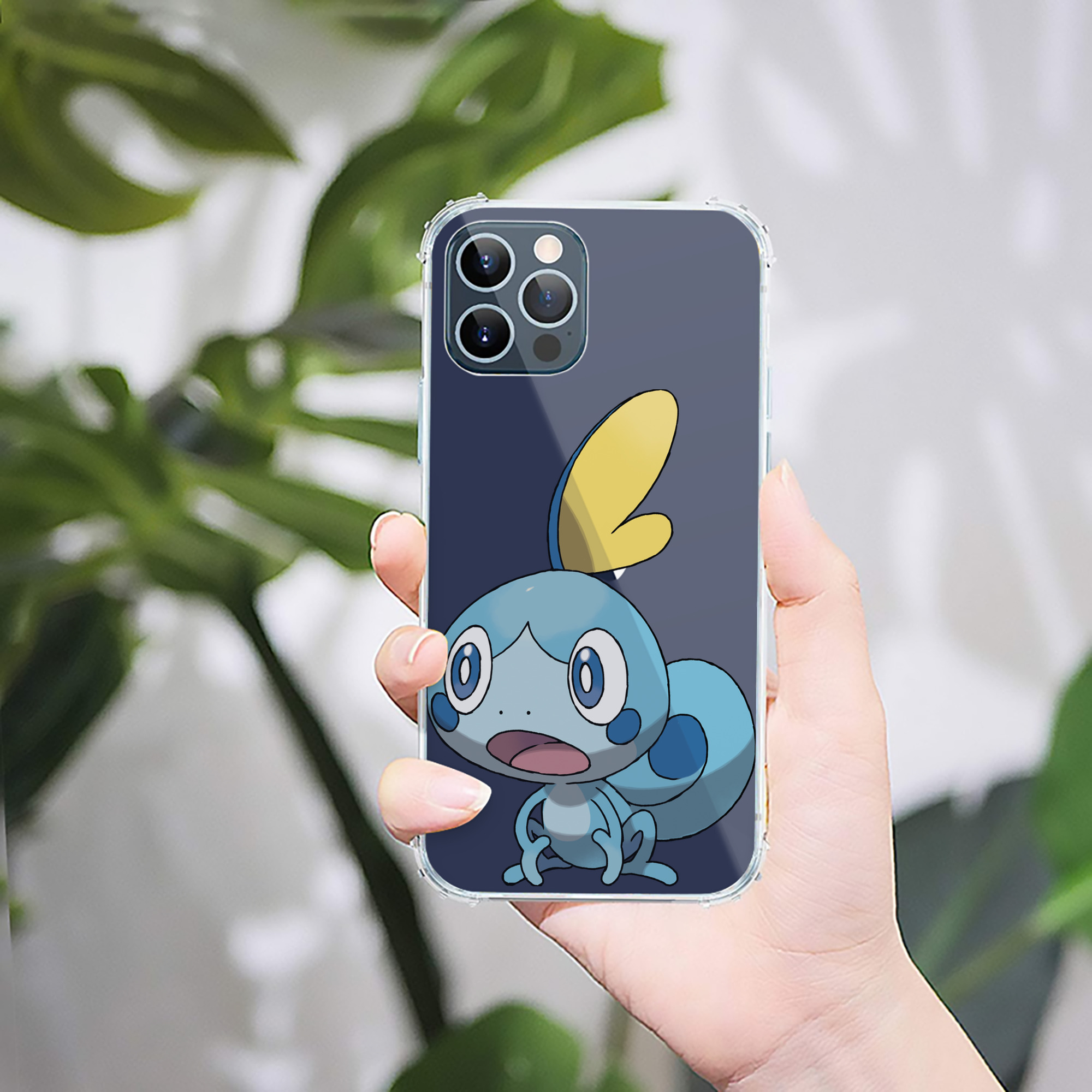 （画像用） ポケットモンスター Pokémon 【iPhone 12シリーズ対応】透明スマホケース（クリアソフトケース）